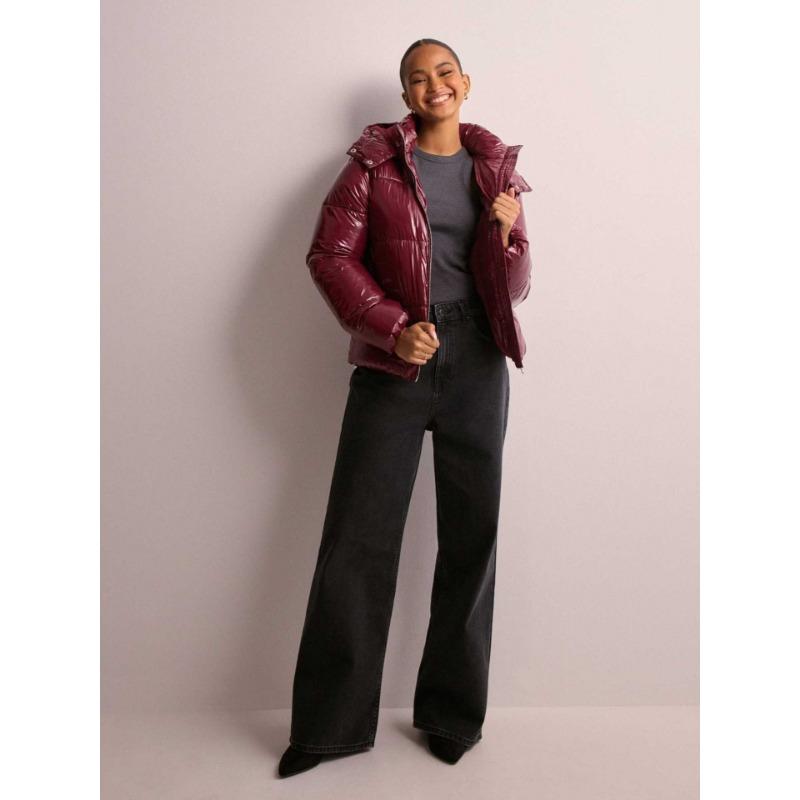 Winter Casual Hooded Cotton-padded Jacket Thickened Jacket Solid Color Cold-proof High-end Cotton-padded Jacket Women's Jacket