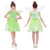 Clearstone Halloween Wonder Fairy Girl Cosplay Kostyme, Grønn, Dame