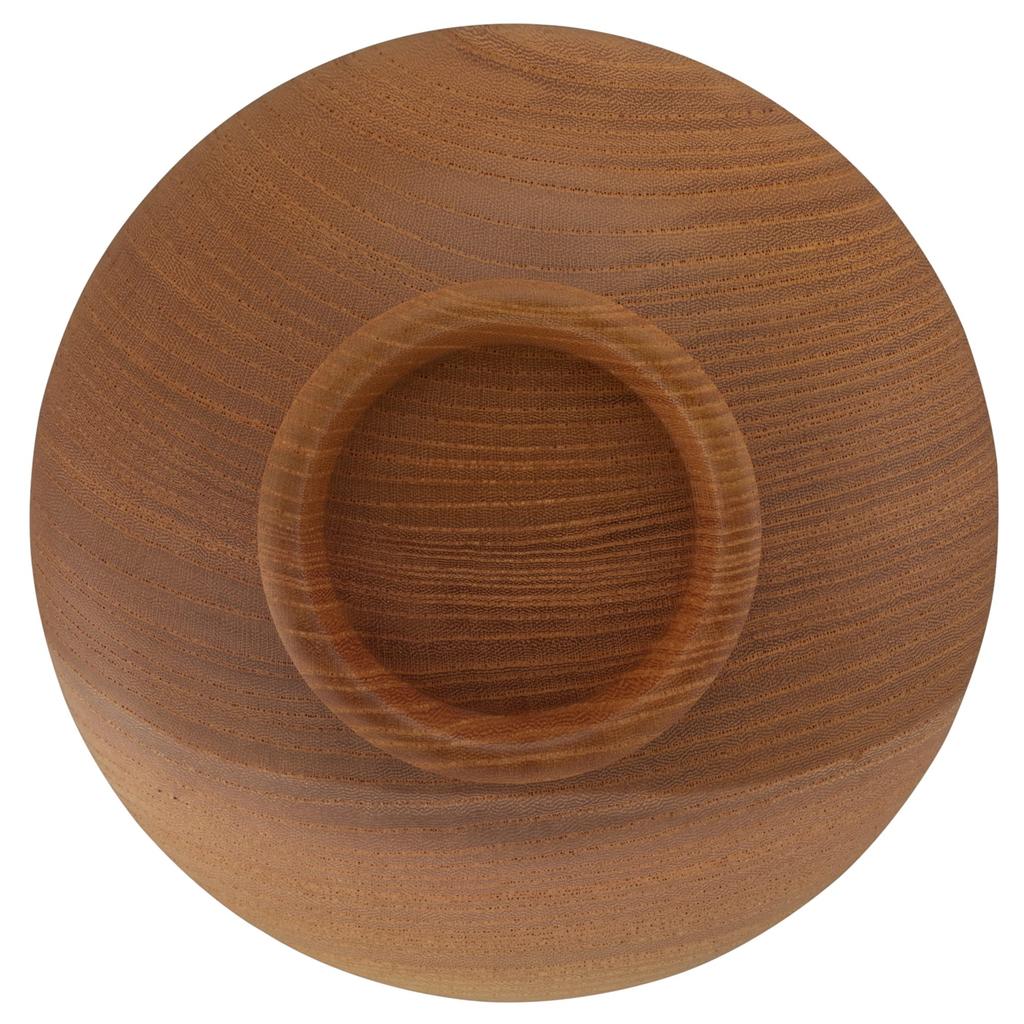 Yamanaka Lacquerware Shirasagi Woodwork Soup Bowl, Shirasagi Bowl, Medium, Approx. 11cm, Natural Zelkova, Made In Japan