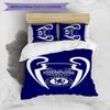 3pcs Chelsea FC Logo Pattern Bedding Set Duvet Cover Set Includes Duvet Cover &pillowcases,perfect All Season Bedroom Decoration&gift