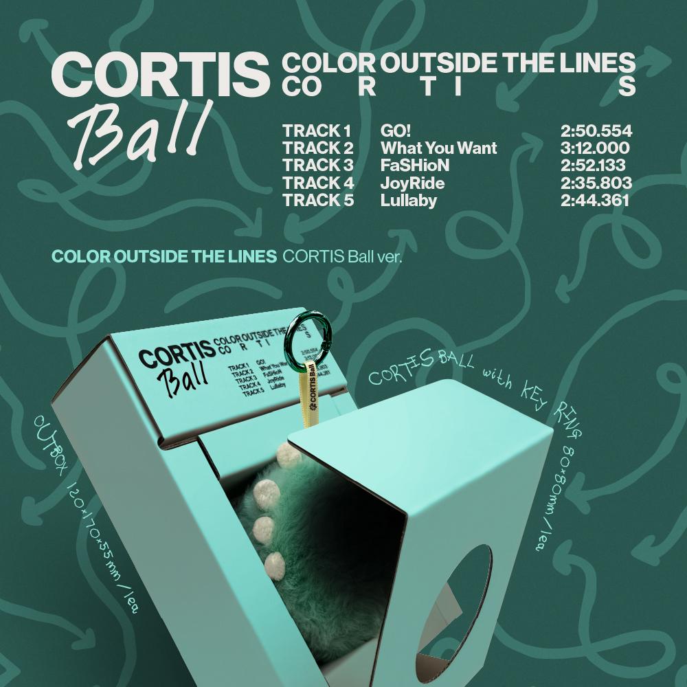 (CORTIS Ball ver.) CORTIS [COLOR OUTSIDE THE LINES] 1st EP Album