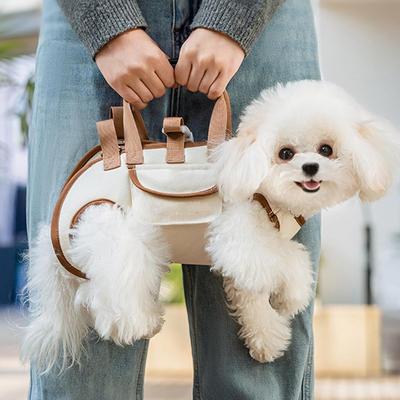 Dog Lift Harness, Dog Sling for Small and Medium Cats Dogs, Portable Pet Carrier Bag, Small Dog Sling Carrier for Outdoor (S)