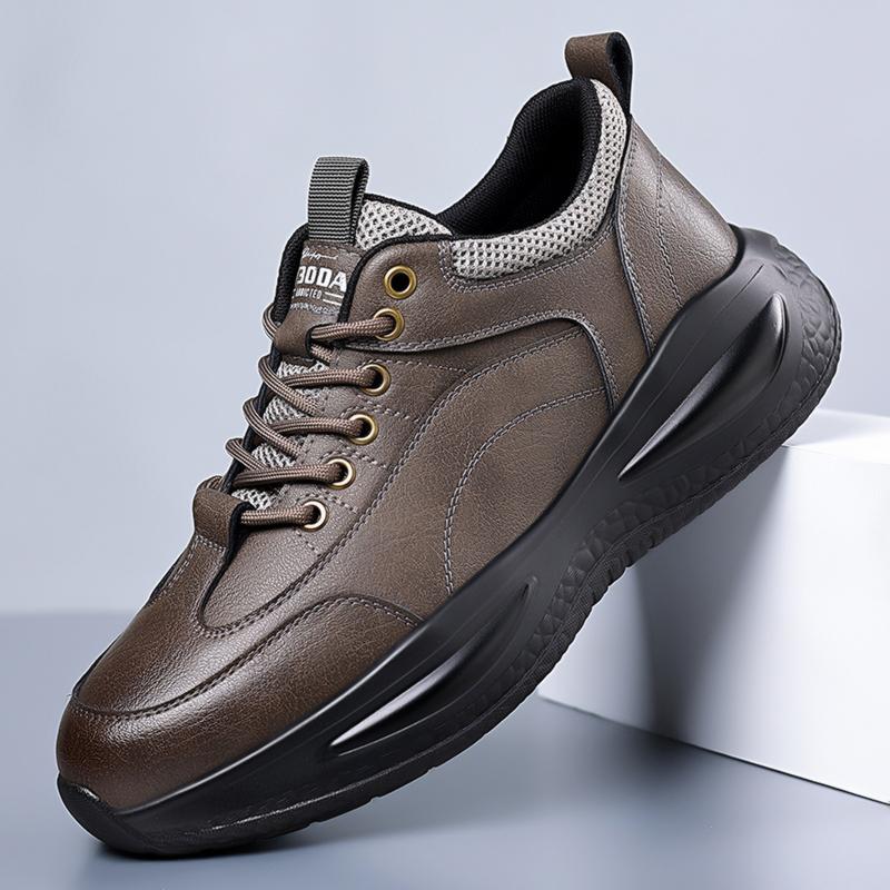 

Модная уличная удобная обувь для хайкинга, модная шнуровка, беговая обувь, новая повседневная обувь, дышащая и нескользящая обувь для ходьбы 38 хаки