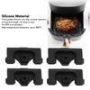8PCS Fryer Silicone Bumper Fryer Replacement Silicone Bumper Parts Silicone Tabs For Instant Vortex 6qt