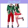 Luxurious Adult Christmas Santa's Helper Elf Cosplay Costume For Festive Parties