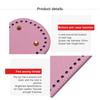 22*10Cm Long Bottom For Knitted Bag Pu Leather Bag Base Handmade Bottom With