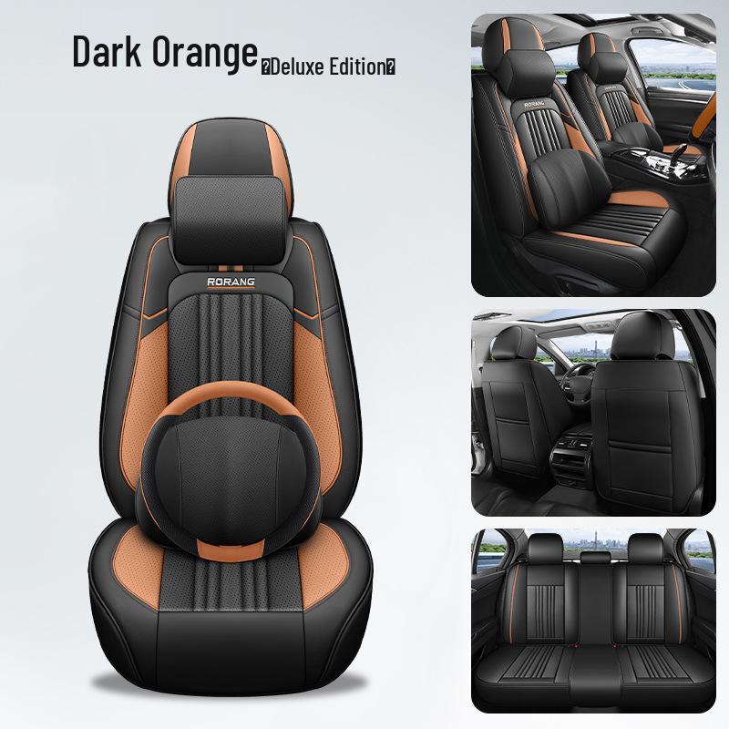All-Season Universal Leather Seat Covers for SUVs, Sedans, and Trucks
