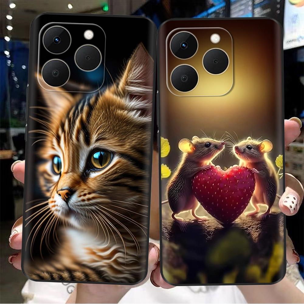 Case For Realme 15T Case Cute Love Heart Cartoon Pattern Back Cover Silicon Phone Cases For Realme 15 Pro realme15 Housing Funda