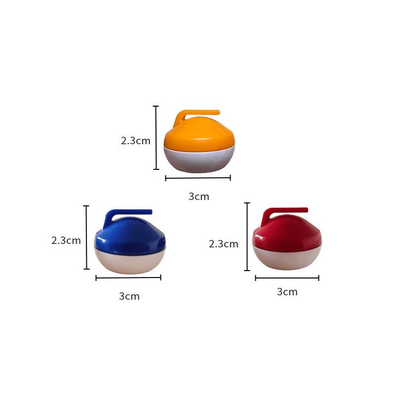 Mini Curling Stone & Shuffleboard Tabletop Game Set