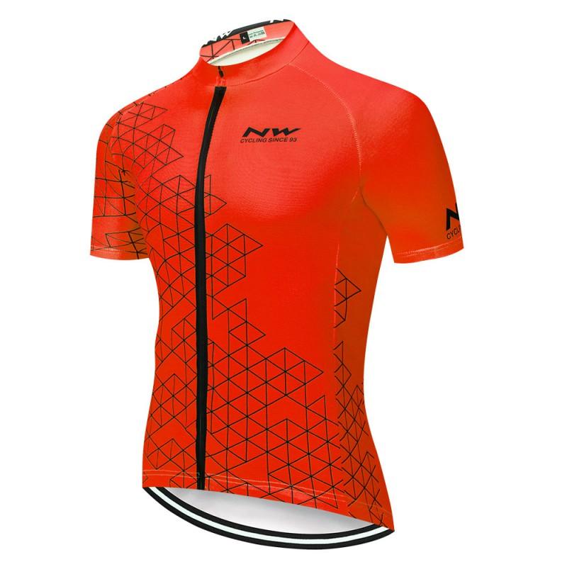Men Women Cycling Jersey Short Sleeve Breathable Quick Dry Bike Shirt Sport Apparel