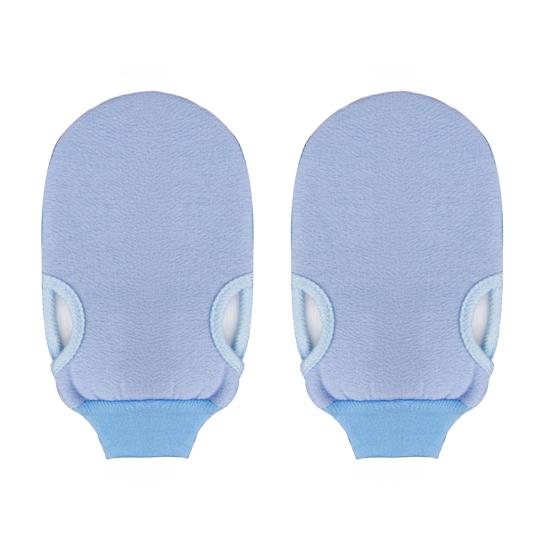 1 Pair Exfoliating Bath Gloves Double-Sided Gentle Exfoliation Deep Massage Shower