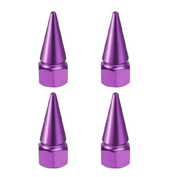 Aluminum Spiked Shape Tire Valves Caps for Car Owners Ensures Longevity of Tires and Valves Enhances Vehicle Appearance