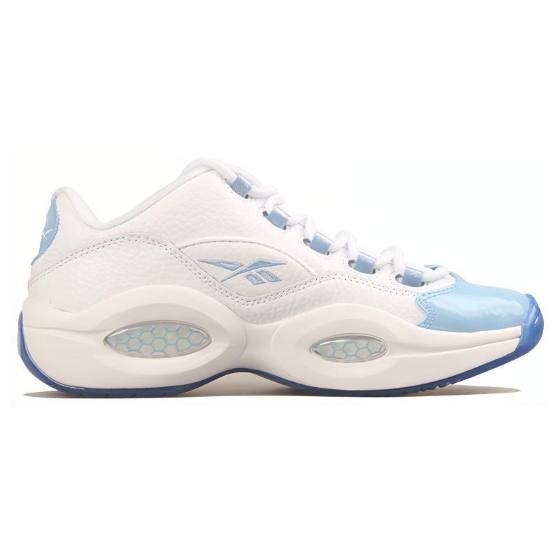 Reebok Question Low Patent Toe Carolina Blue Sneakers FX5000