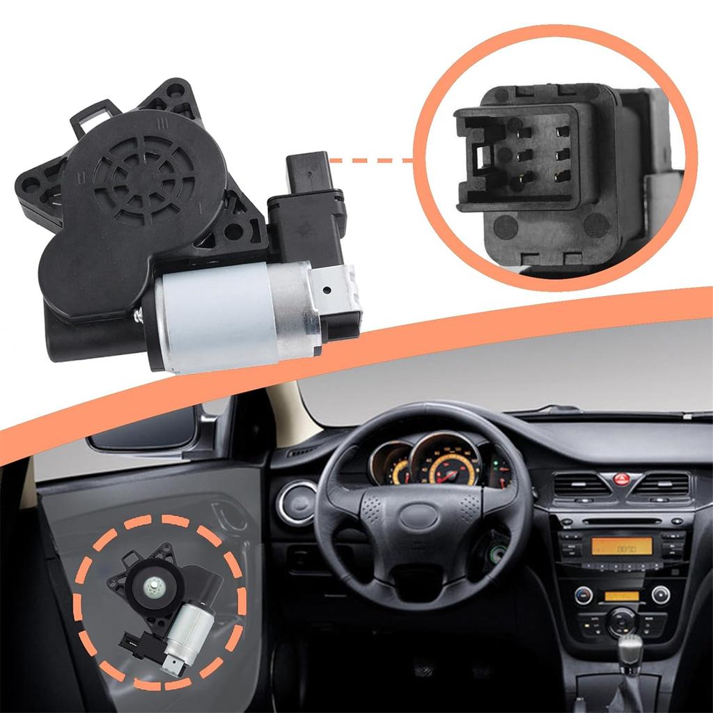 High Efficiency Window Lift Motor Electric Window Motor Smooth Operate Window Lift Motor 742-801 Replacement for Mazda