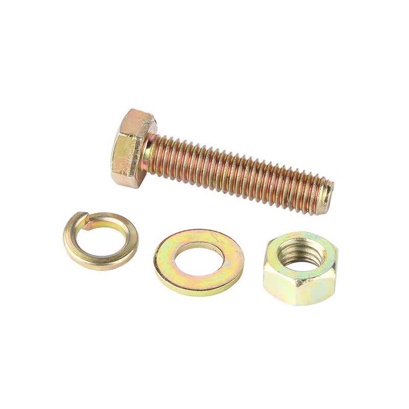 OSZN Grade 8.8 Color Zinc Plated Hex Bolt & Nut Set