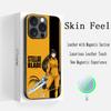 Stellar Blade Hot Game Pattern Phone Case For iPhone 16 15 14 13 12 11 Plus Pro Max  High-end Luxury Magsafe Sheepskin