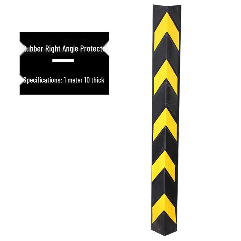 Reflective Rubber Garage Corner Guard