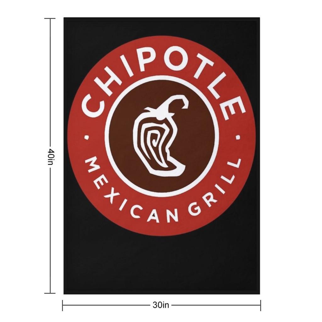 Chipotle Mexican Grill Throw Blanket Sofa Throw Bed covers Shaggy Designers Blankets