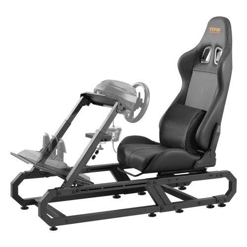 VEVOR Racing Wheel Stand For Logitech G923/G920/G29, Heavy Duty Steel Driving Simulator Cockpit-Thrustmaster T248P
