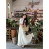 Elegant 2026 French Slimming Summer Dress: Sleeveless, Waist-Cinched, Trendy Design