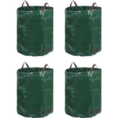 Garden Waste Bags - miniClover - 272 L - Green and Black - 65x65x74 Cm - Large Capacity