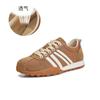 Leather Forrest Gump Shoes Women's 2025 Spring New Flat-bottomed Women's Sports Shoes Casual Versatile German Training Shoes Fashion Women's Shoes