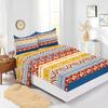 Four-Piece Mattress Digital Printing Mattress Protective Cover Bedding Bohemian