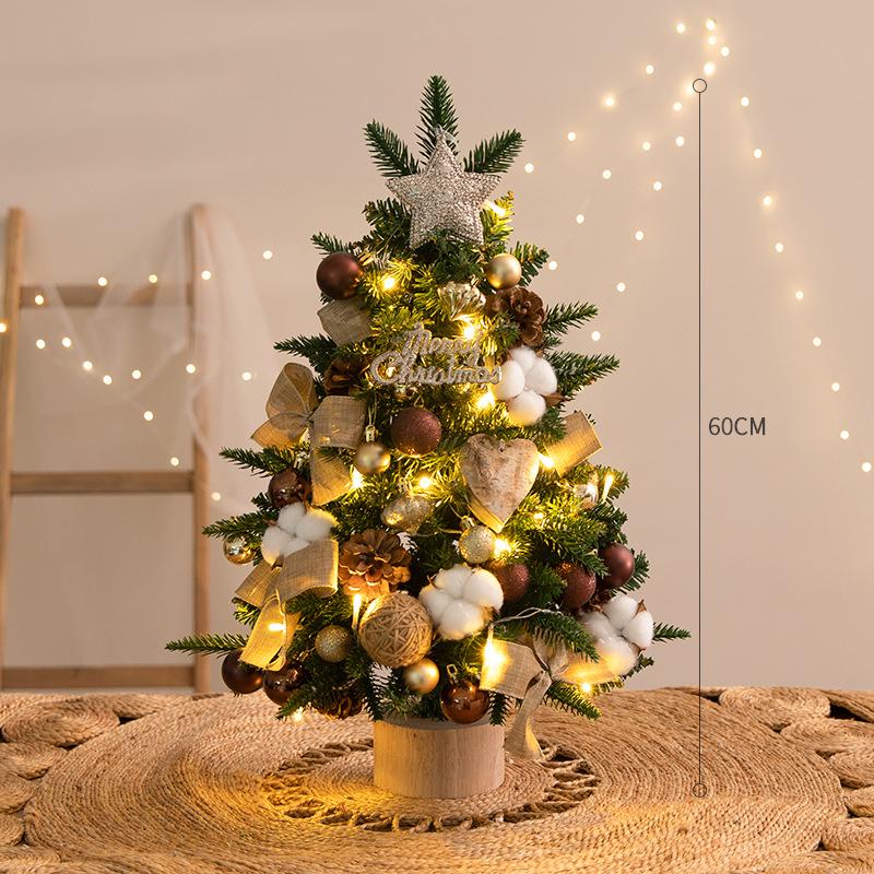 Christmas Festival Mini Desktop DIY Ornament - Small Tree Decoration