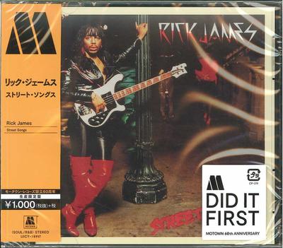 CD RICK JAMES - street songs UICY78917 Motown 2019 Japan Soul/Funk Gebraucht