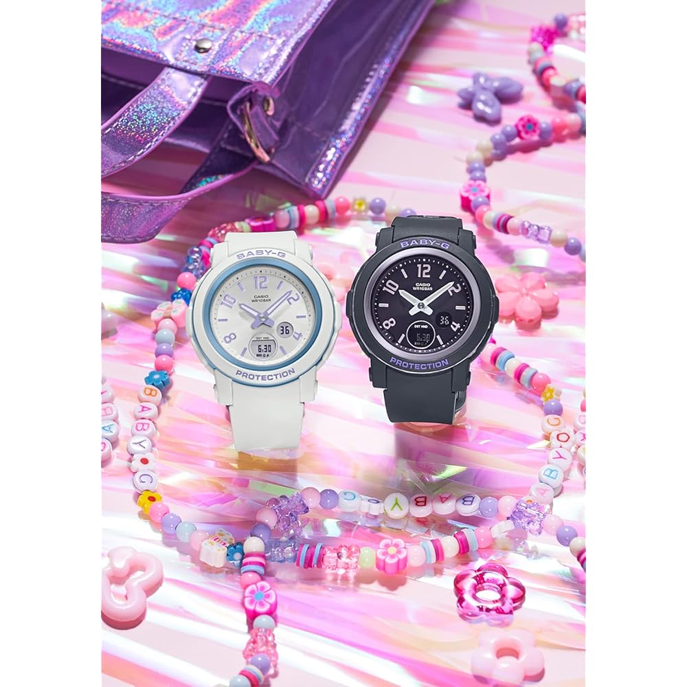 Casio Baby-G BGA-290DR-1AJF Women's Black Watch Analog Digital Display