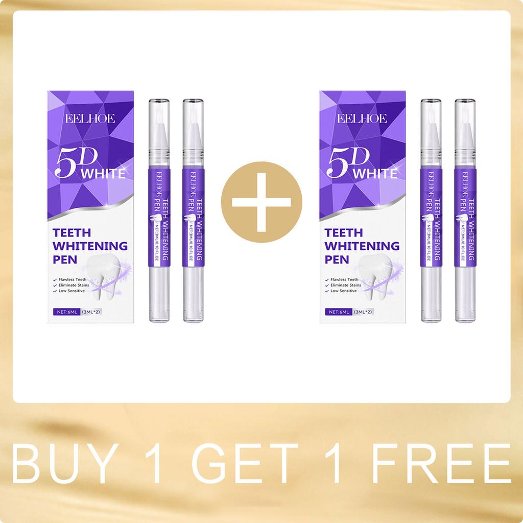Teeth Whitening Pen Plaque Tartar Remover Tooth Repair Gum Relief Mouth Odor Bad Breath Removal Dental and Oral Care 3D Pen 6ml
