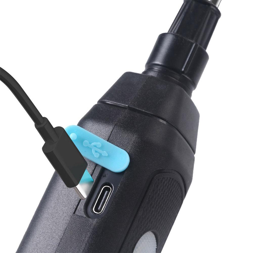 Spruzzatore Elettrico da 5/8L con Manico Ricaricabile USB e Lancia Retrattile Spruzzatore da Giardino Spruzzatore d'Acqua per Prato Giardino Pulizia