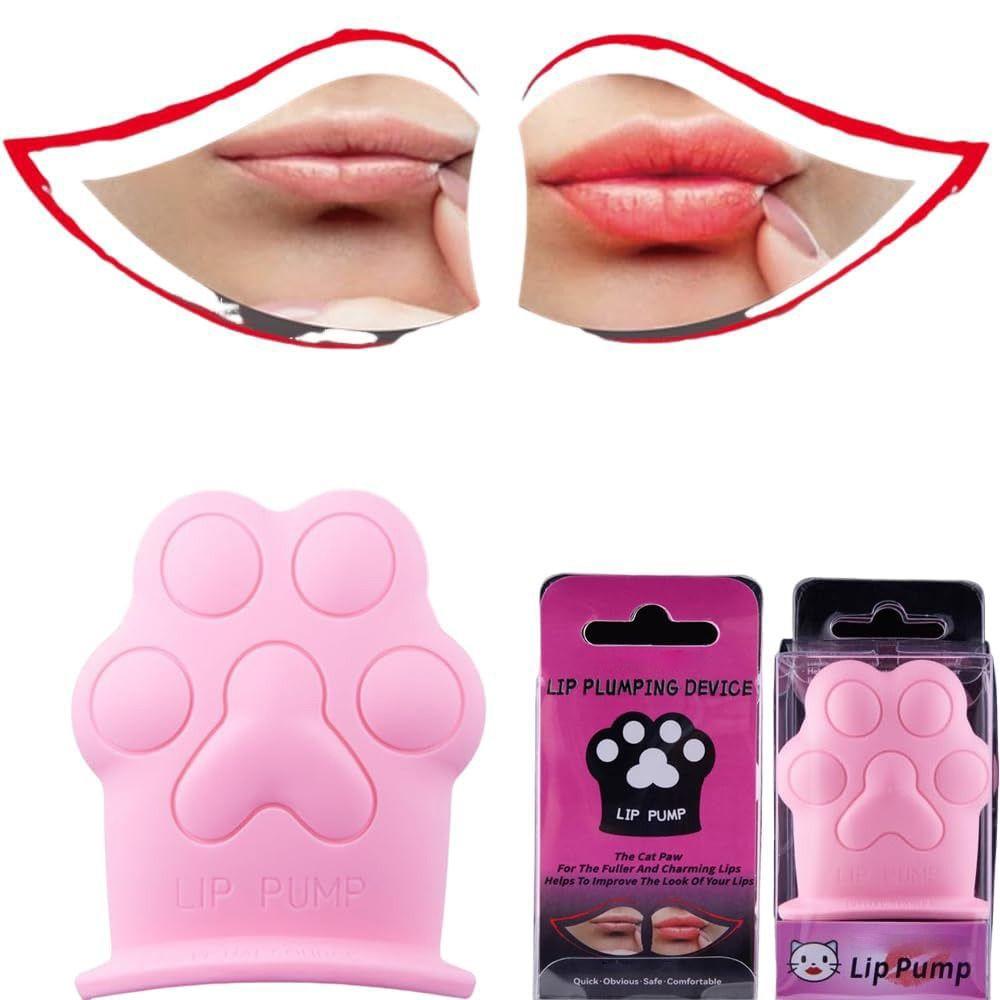 Cat Paw Pattern Lip Plumper Device Reusable Lip Plumper Tool Portable Lip Enhancer Tool
