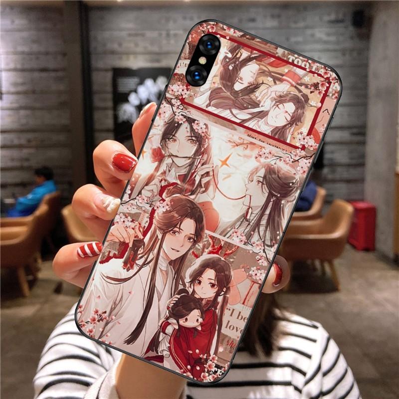 Tian Guan Ci Fu Čínský Kryt na Telefon Pro Xiaomi Mi 12 11T 10T 9T Lite Pro Ultra Note 10 Poco F3 F4 X4 GT Měkký Černý Kryt na Telefon