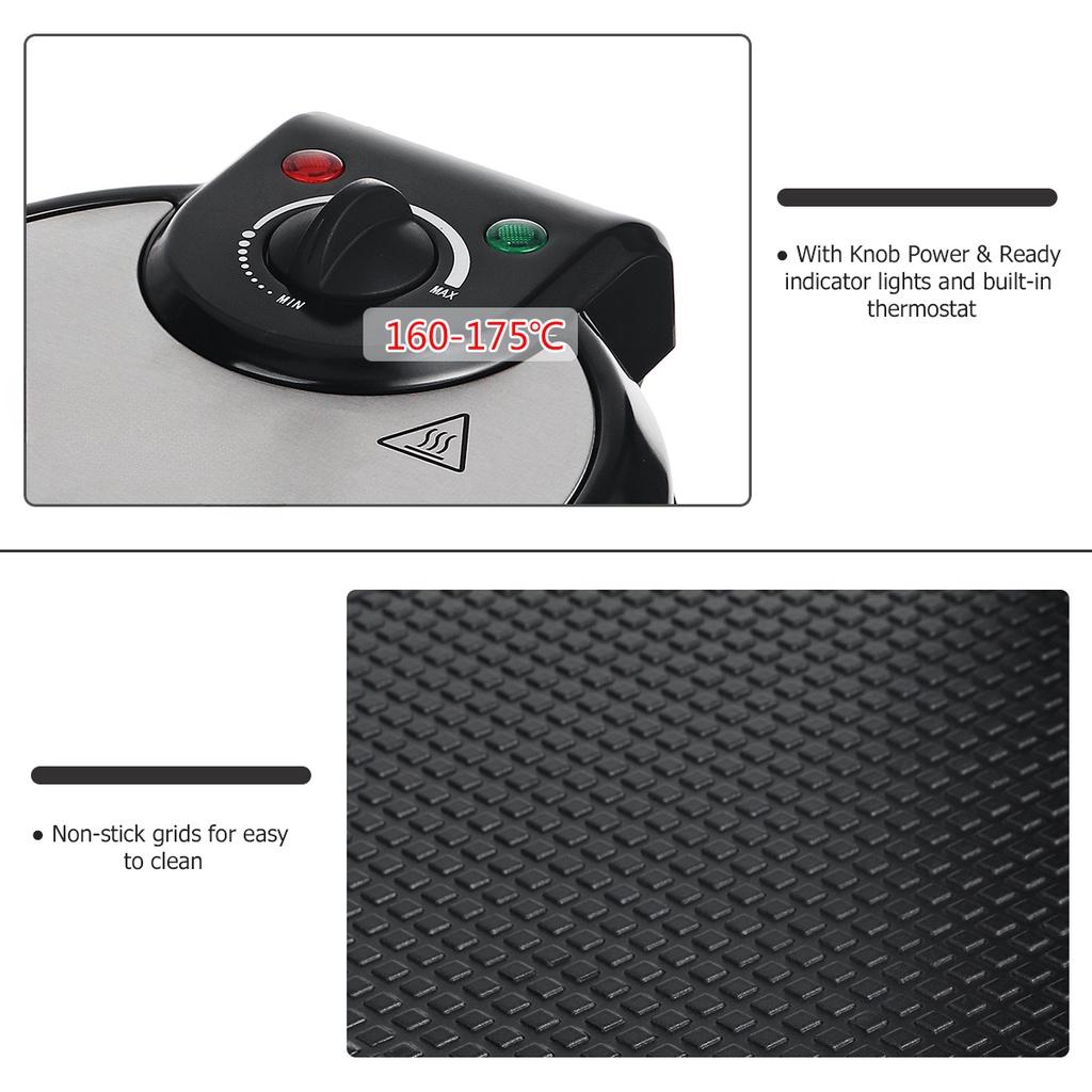 1200W Antihaft-Eierrollen-Maker Elektrischer Eiswaffel-Kegel-Maker Mini-Eierwaffel-Kegel-Maker Maschine 20cm * 27.5cm