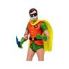 Figurine - mcfarlane toys - batman 66 - robin avec masque à oxygène - 15 cm - design rétro