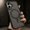 For iPhone 16 Plus Case Compatible with MagSafe Acrylic+TPU Translucent Matte Back Cover