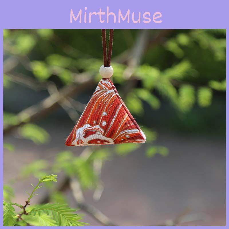 Versatile Handcrafted Zongzi Pendant Sachet With Mugwort For Wardrobes And Cars