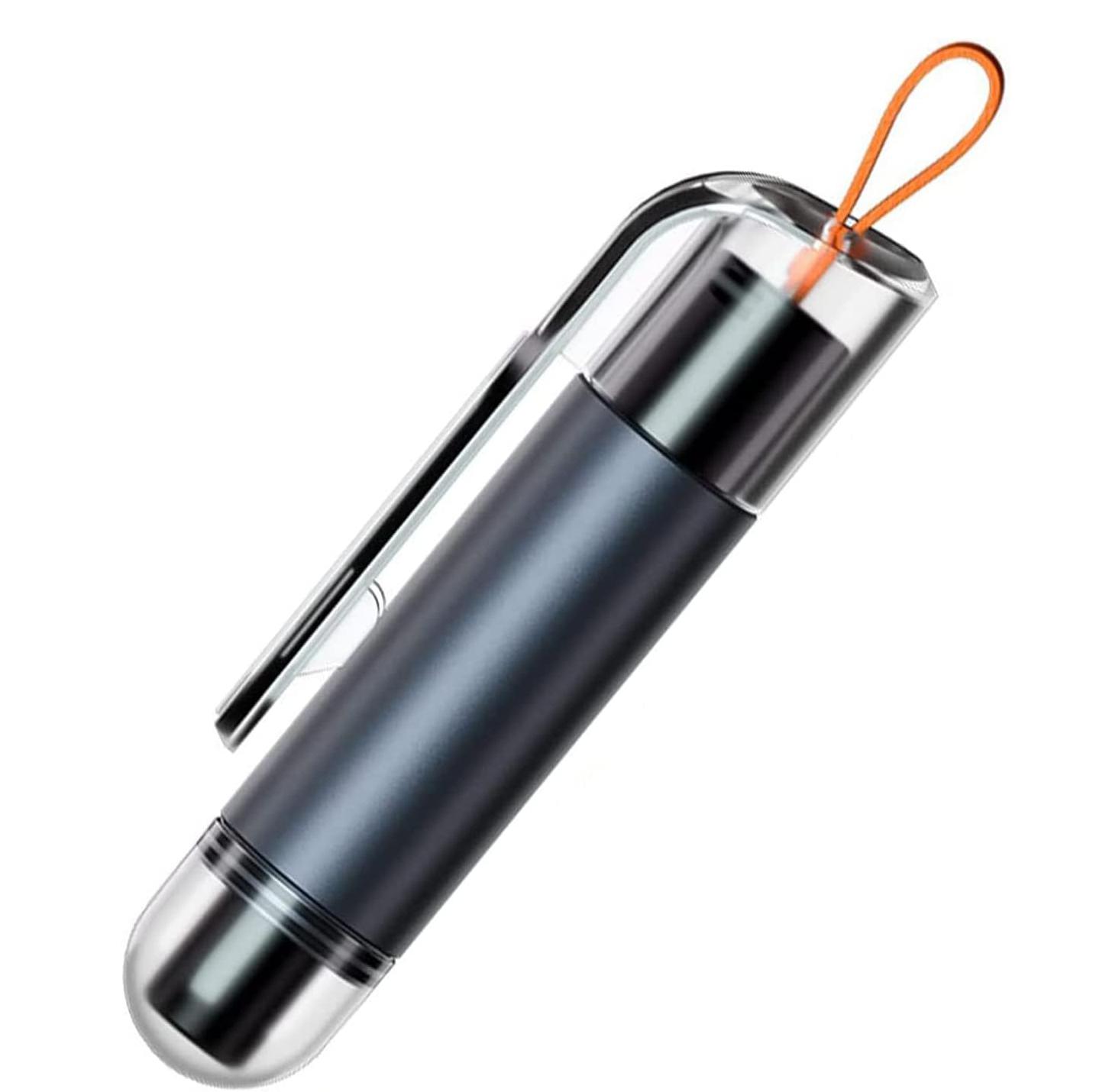 

Аварійний молоток, аварійний молоток для стрічкового різання, головка з вольфрамової сталі, пружинна конструкція, легкий у транспортуванні та встановленні, підходить для більшості транспортних засобів 10*2.05*2.05cm синій