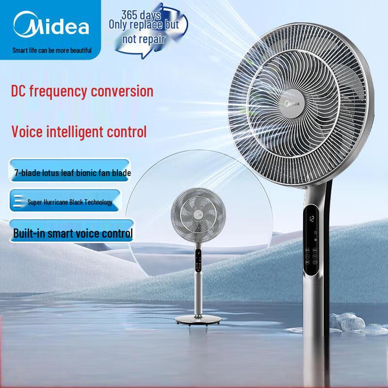 Midea Smart Air Circulator Fan CN plug (adapter included)