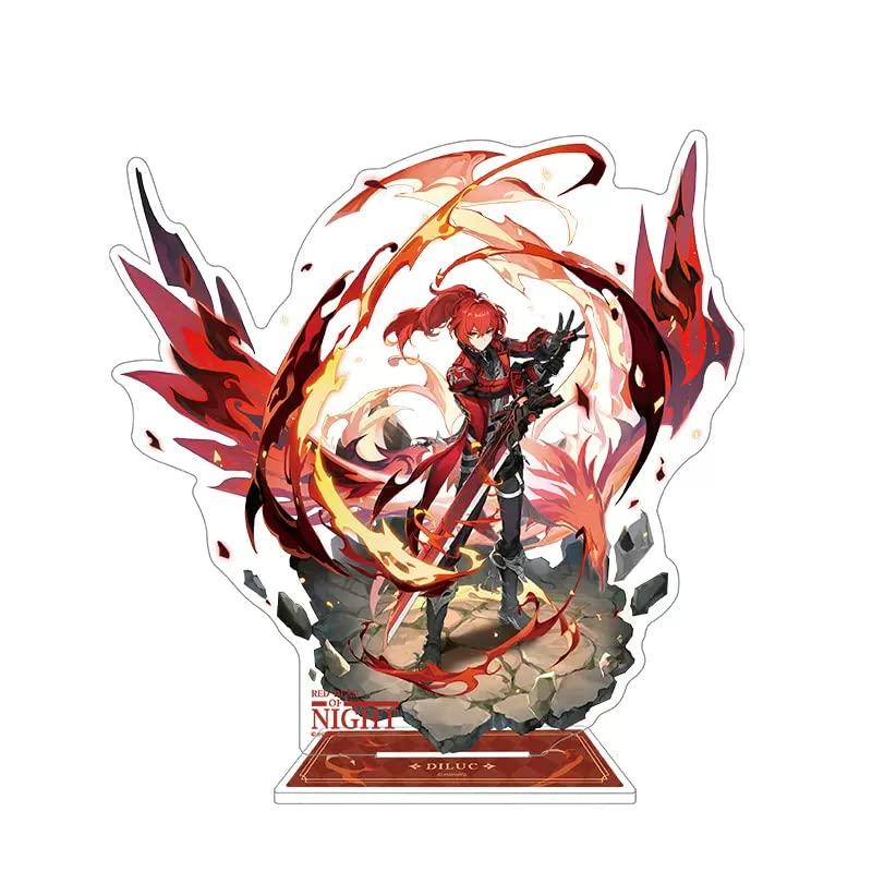 

miHoYo [Genshin Impact] Официальный мерч Серия моды Тейвата Акриловая подставка Genshin (Дилюк)