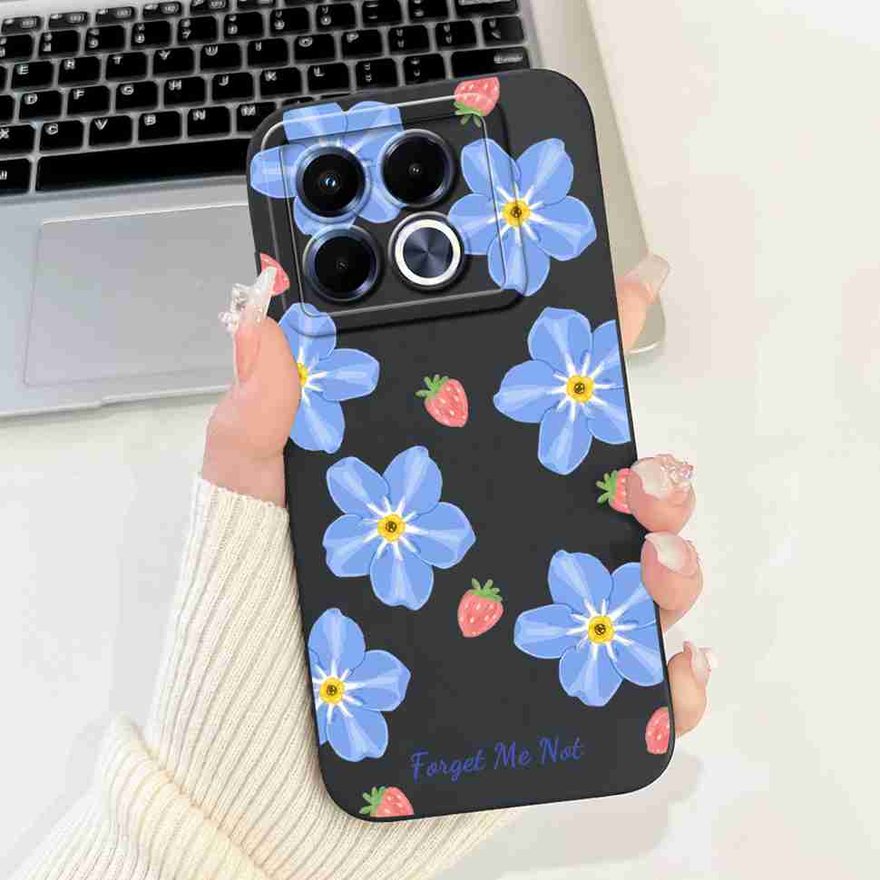 For Infinix Note 40 40X 5G Casing Lucky Girl Soft Silicone Case For Infinix Note 40 X  Note40 40X Pro 40Pro 5G Back Covers