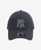 NEW ERA Mlb New York Yankees Basic Outline Unstructured Ball Cap Dark Graphite