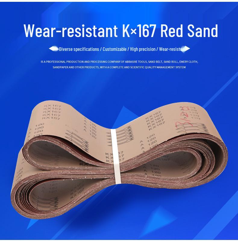 1370x100 Sanding Belt for Woodworking, Metal Grinding, and Polishing Machine