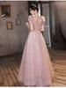 Colored Wedding Wedding Long Dress for Cocktail Party Large Size [Namie] Dress, Dress, Concerts, Dress, Bride, Dress, Wedding, Recital, (XXL, Pink)