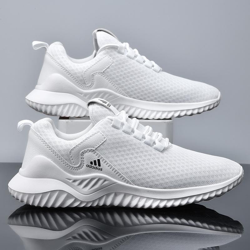 Popular summer hollow mesh shoes breathable single mesh cool thin breathable hollow men's shoes mesh soft sole