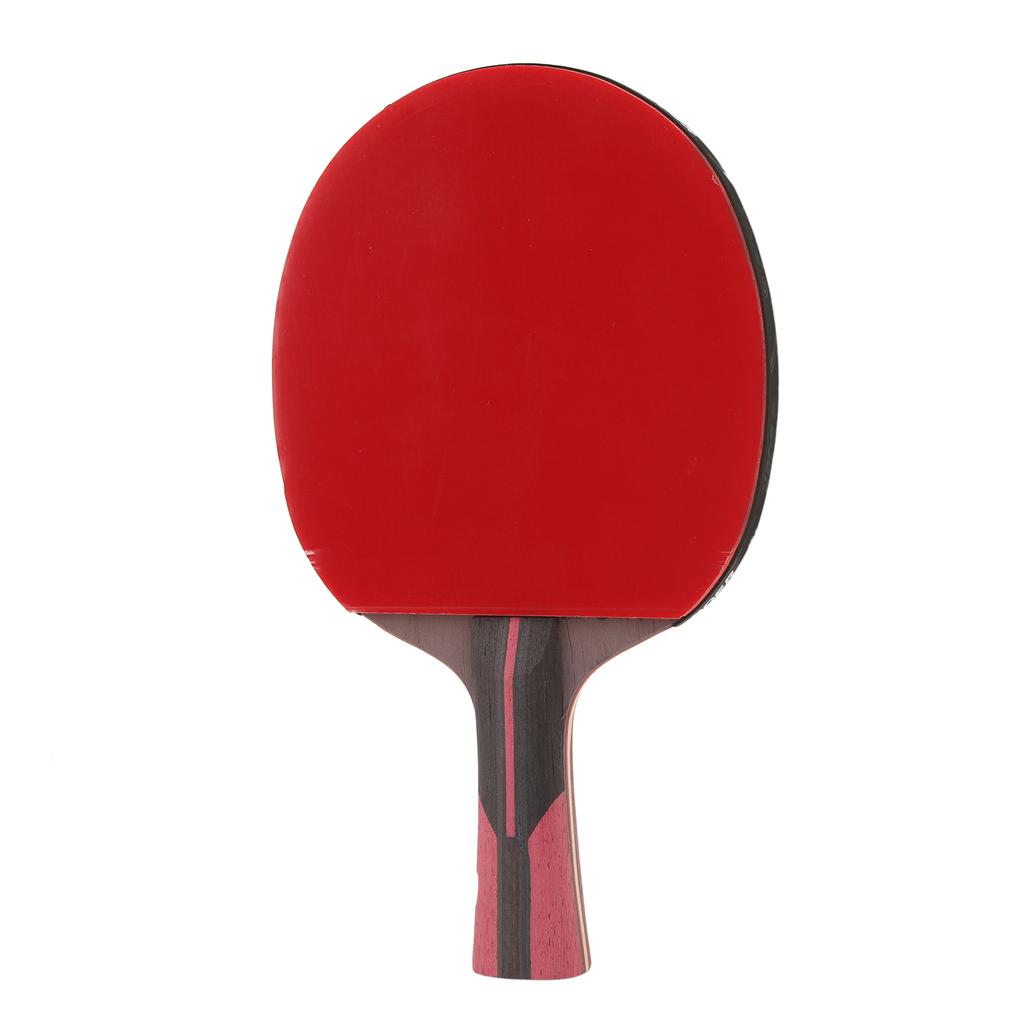 Table Tennis Bat Ping Pong Paddle 7 Layer Wood Base Plate Long Handle Shake Hand Grip Racket