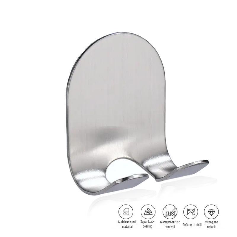 Stainless Steel Razor Stand & Hook for Manual Razors
