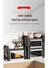 Adjustable Microwave & Kitchen Storage Rack for Countertop - Oven, Rice Cooker & Spice Organizer 