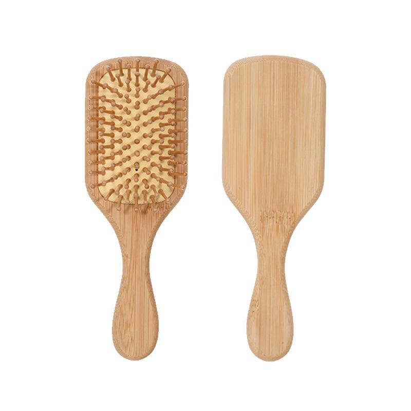 

Бамбуковая расческа с воздушной подушкой, Бамбуковая расческа с широкими зубьями, Гладкий массаж, Расчесывание кожи головы, Расческа для стрижки, Женская укладка волос